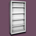 72" H Extra Large Five Shelf Bookcase