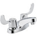 Centerset Bathroom Faucet with Double Handles