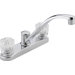 16.75" Two Handle Centerset Kitchen Faucet