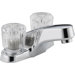 Centerset Bathroom Faucet with Double Knob Handles