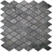 Tumbled Slate Diamond Mosaic in Ostrich Grey