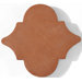 Terra Cotta 8" x 8" Medallon Tile