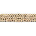 Decorative Pebbles 4" x 39" Interlocking Border Tile in Rain