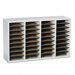 Wood/Laminate Literature Sorter, 36 Sections