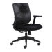 Bliss Mid-Back Height Adjustable Black Office Chair