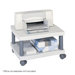 Wave Design Printer Stand, 2-Shelf