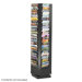 Steel Rotary Magazine Rack, 92 Compartments, 14" Wide