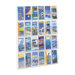 Reveal Clear Literature Displays, 24 Compartments