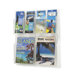 Safco Magazine Rack with 4 Pamphlet Pockets and 2 Magazine Pockets