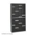 Steel Literature Organizer with 72 Letter-Size Compartments