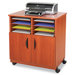 Laminate Machine Stand with Sorter Compartments