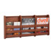 Bamboo Magazine Wall Rack