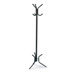 3 Ball Tipped Double-Hook Coat Rack