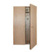 600 Economy 2 Door Wine Cooler 2,500 BTU Compressor with Nickel Lock and R29 Insulation