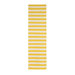 Draper Stripe Citrine Runner