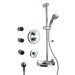 Hand Shower with Slide Bar and Body Sprays Set