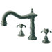 Ornellaia Double Handle Deck Mount Roman Tub Faucet Trim Cross Handle