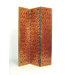 Three Panel Bronzed Vine Room Divider