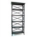 Baron 74" H Five Shelf Book Stand in Black