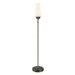 Flute One Light Floor Lamp in Europa Bronze