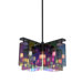 Dichroix 5 Light Foyer Pendant