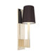 Sottile One Light Wall Sconce in Polished Nickel