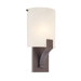 Greco One Light ADA Wall Sconce in Rubbed Bronze