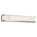 Rivoli Two Light Bath Vanity in Polished Nickel