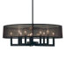 Silhouette Ten Light Drum Pendant