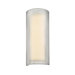 Puri 16" Two Light Wall Sconce in Satin Nickel