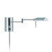D Lite One Light Wall Lamp in Polished Chrome
