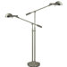 Dome Double Boom Arm Floor Lamp