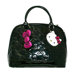 Embossed Tote Bag in Black