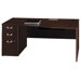 Quantum Series Left Hand Desk with Pedestal