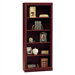 Saratoga 72" H Five Shelf Bookcase in Cherry