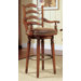 Waverly Place Ladderback Bar Stool in Cherry