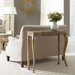 Embossed Design Console Table