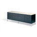 Florence Knoll 4 Position Credenza with 4 Files