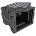 8U Roto Rolling Rack in Black