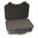Mil-Standard Injection Molded Cases: 20 1/2" L x 15 1/2" W x 10" H (inside) with pull-handle & wheels