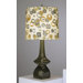 Jayne Table Lamp in Tobacco Glazed Ceramic with Artichoke/Tobacco Shade