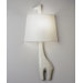 Jonathan Adler Left Facing Giraffe Wall Sconce in White Glaze