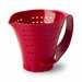 Three Cup Measuring Colander in Red