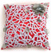 Veranda Polyester Tangled Flower Pillow