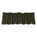 Bella Vista Damask Chenille Valance in Blue and Tan