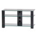 40" Plasma-TV-Stand "PL 3405" in Rauch mit Klarglas