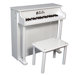Traditional Deluxe Spinet Piano in White