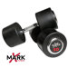 Pair of 50 lb. Commercial Rubber Round Dumbbells
