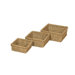 Seagrass Square Basket (Set of 3)