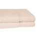 100% Supima Cotton 2-Piece Oversized Bath Sheet/Towel Set in Ivory